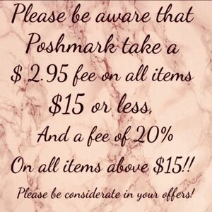 Informational Notice on Pink Marble Background